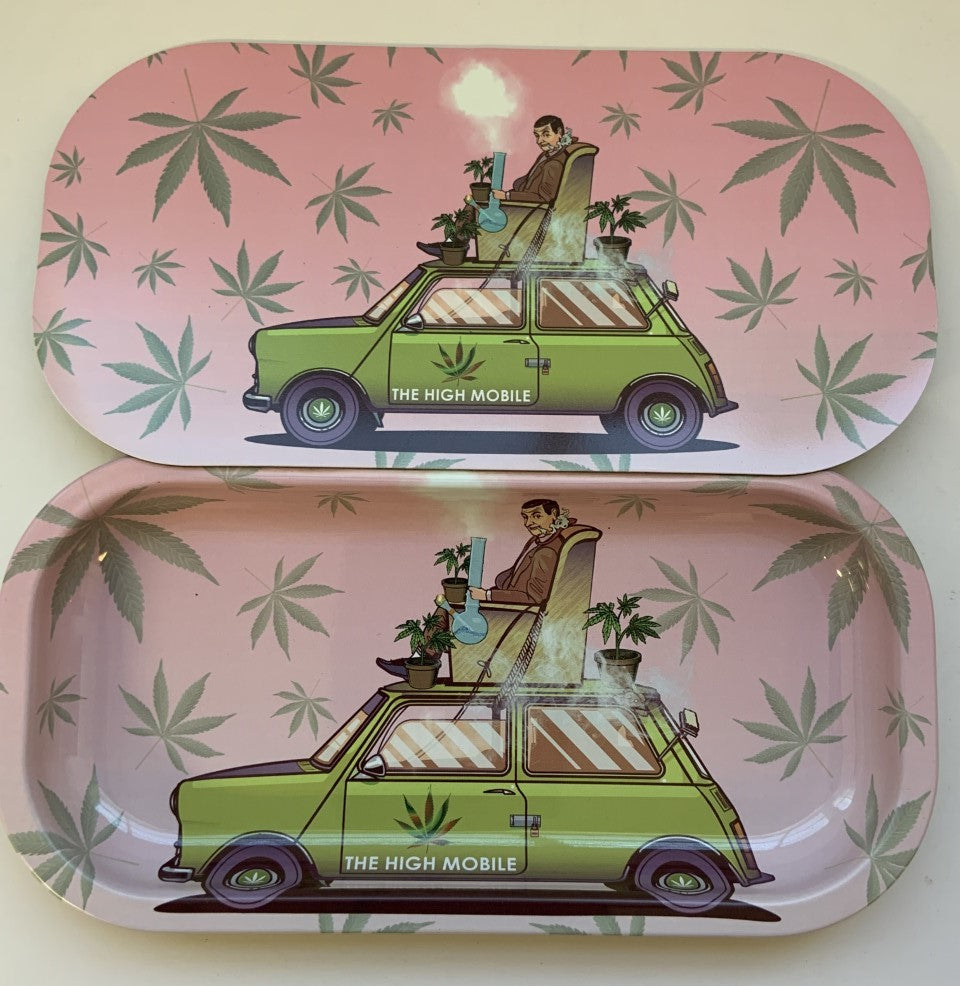 Rolling Tray with Magnetic Lid