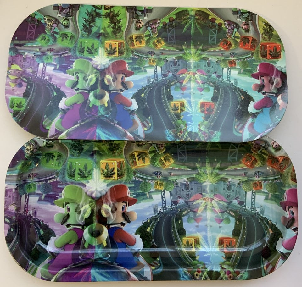 Rolling Tray with Magnetic Lid