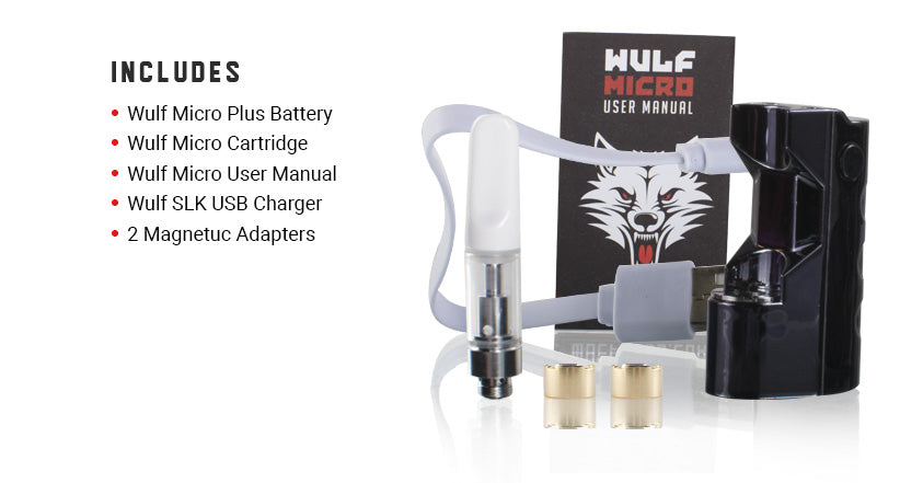 Wulf Micro Plus Cartridge Vaporizer by Wulf Mods