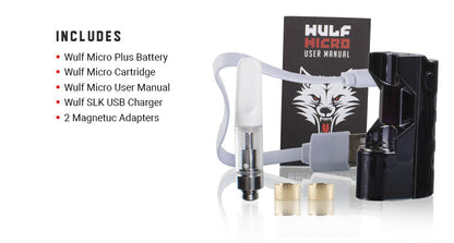 Wulf Micro Plus Cartridge Vaporizer by Wulf Mods